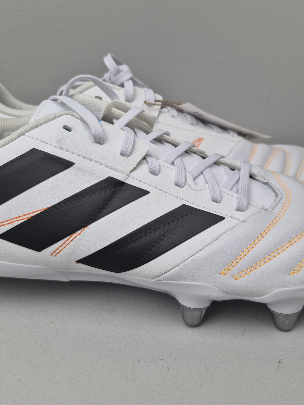adidas Kakari Elite SG Mens Size 12 Soft Ground Rugby White Cleats JP8800 New - Picture 5 of 10